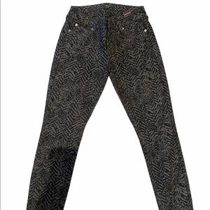 Seven leopard print jeans